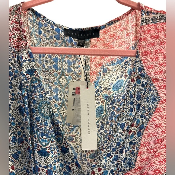 Sanctuary Red White and Blue Romper NWT - Picture 3 of 16